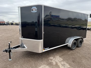 7'x16' R & M Mfg. Inc Enclosed Cargo