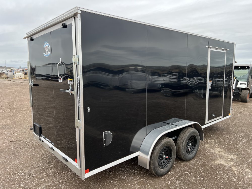 7'x16' R & M Mfg. Inc Enclosed Cargo