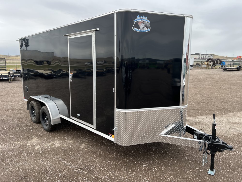 7'x16' R & M Mfg. Inc Enclosed Cargo