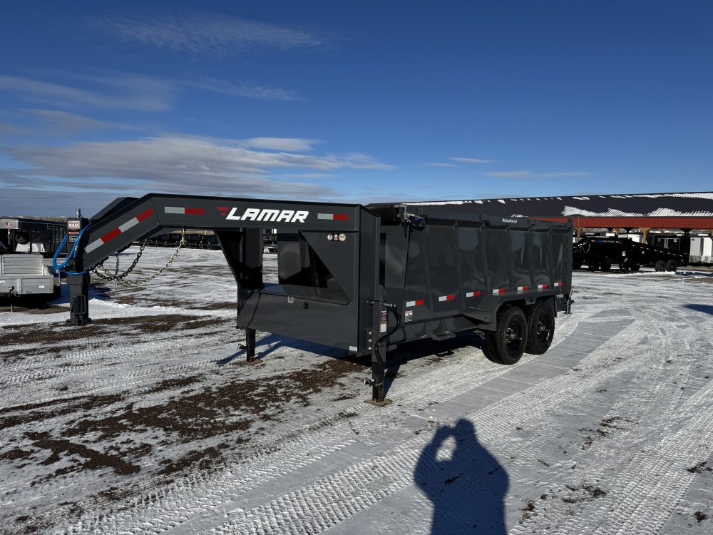 2026 LAMAR 83X14 14K GOOSENECK TELESCOPIC DUMP TRAILER