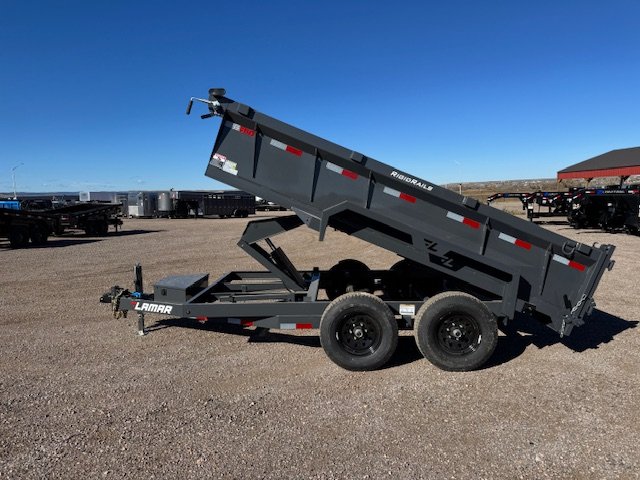 77"x12' Lamar Trailers Dump