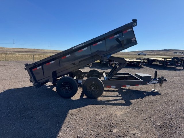 77"x12' Lamar Trailers Dump