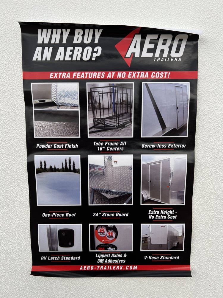 6'x12' AERO Enclosed Cargo