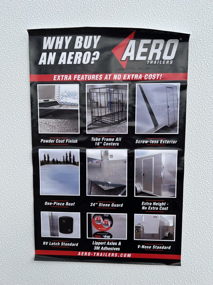 7'x16' AERO Enclosed Cargo