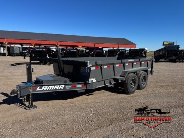 83"x14' Lamar Trailers Dump