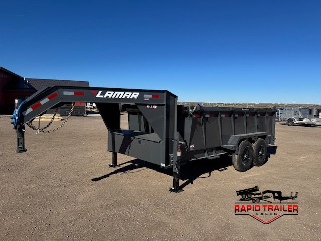 8"x14' Lamar Trailers Dump