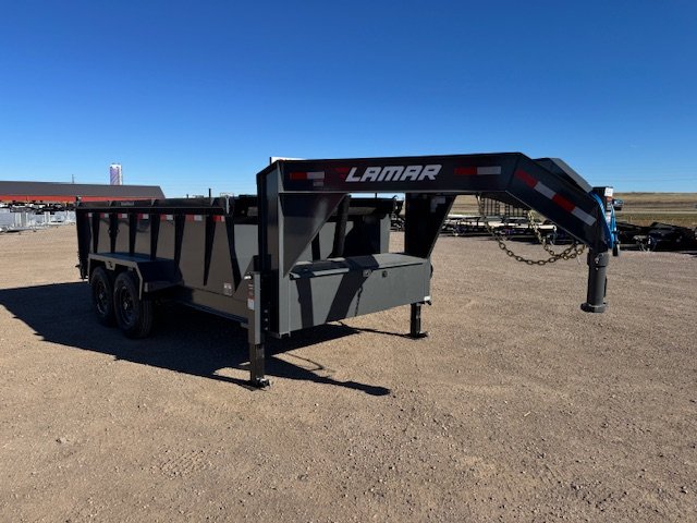 8"x14' Lamar Trailers Dump