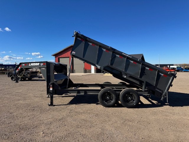 8"x14' Lamar Trailers Dump