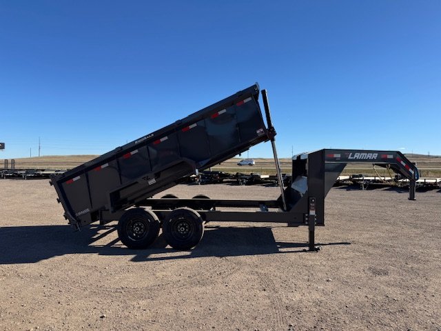 8"x14' Lamar Trailers Dump