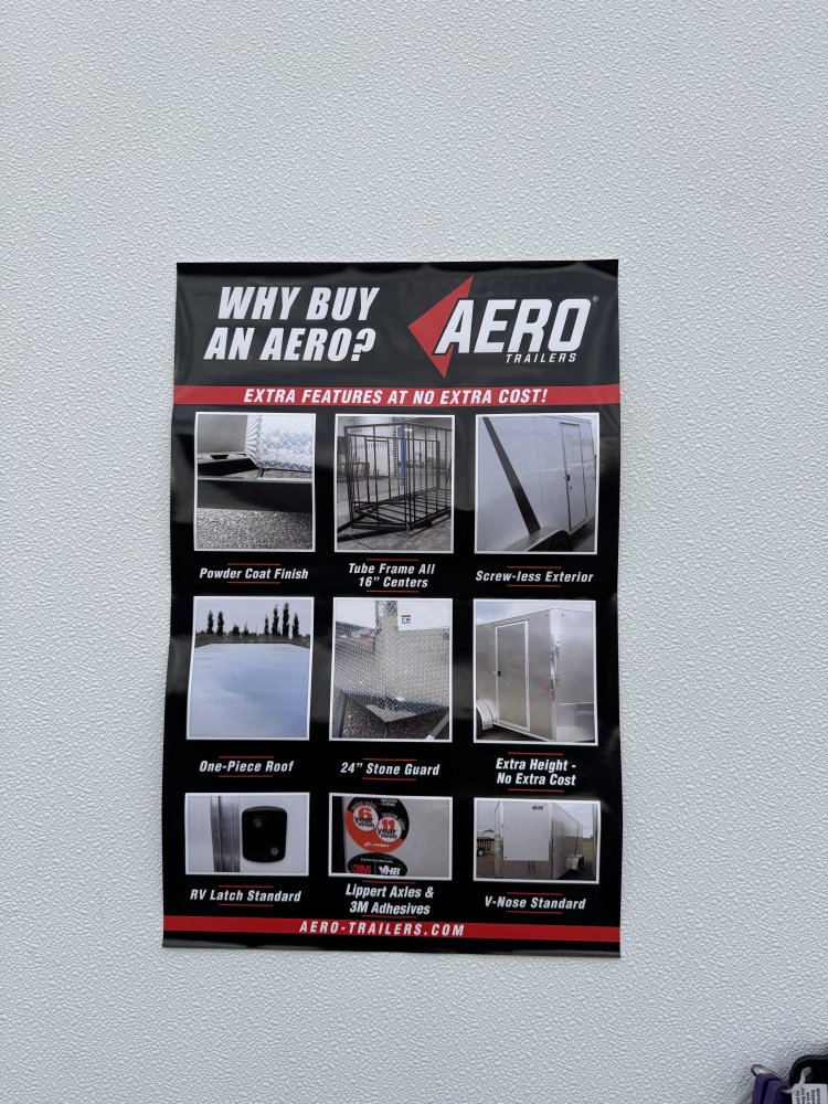 7'x16' AERO Enclosed Cargo