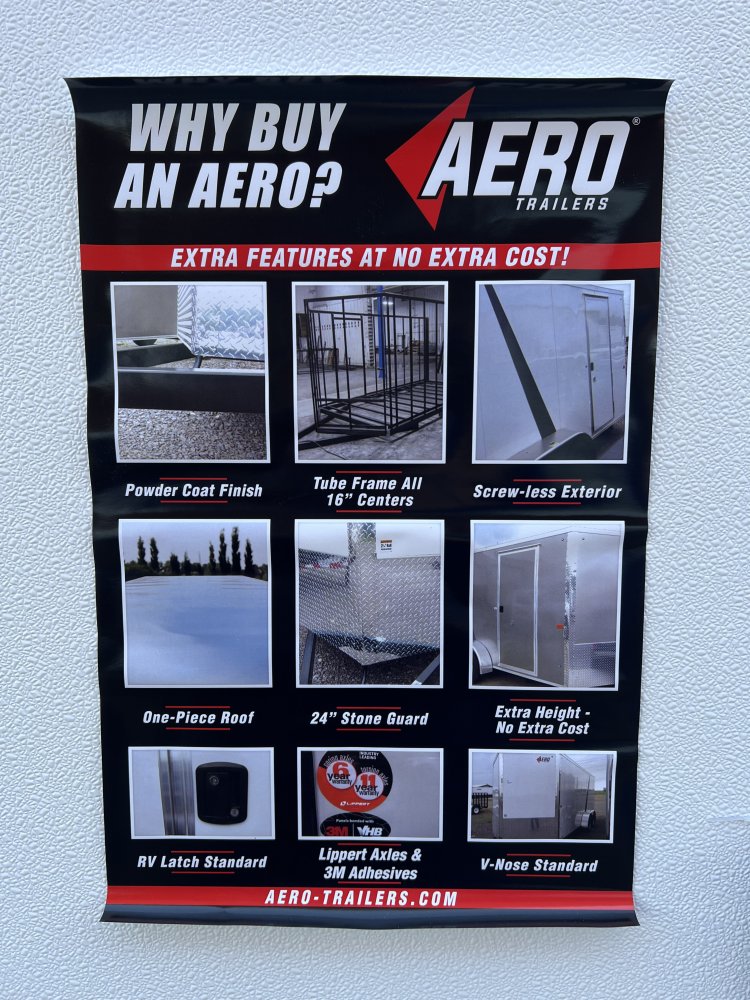 7'x16' AERO Enclosed Cargo