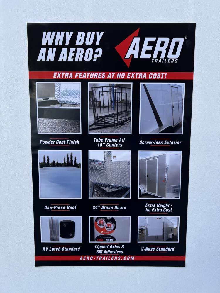 7'x16' AERO Enclosed Cargo