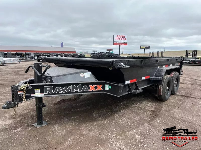 2025 RAWMAXX 83X14 14K DUMP TRAILER