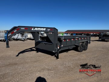 83"x16' Lamar Trailers Dump