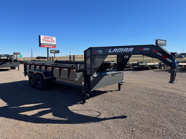83"x16' Lamar Trailers Dump