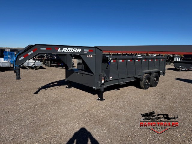 83"x16' Lamar Trailers Dump