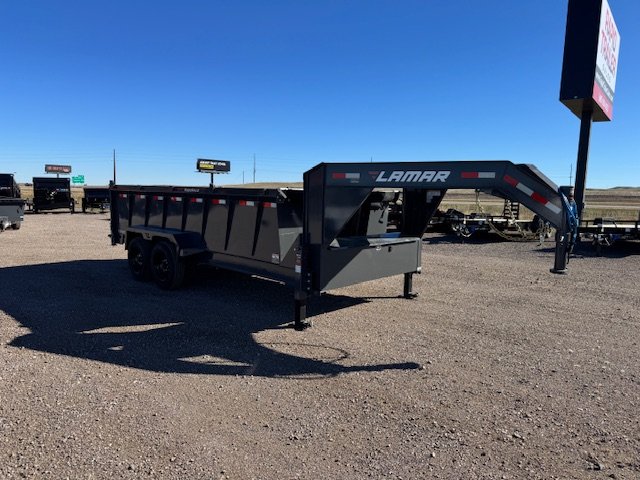 83"x16' Lamar Trailers Dump