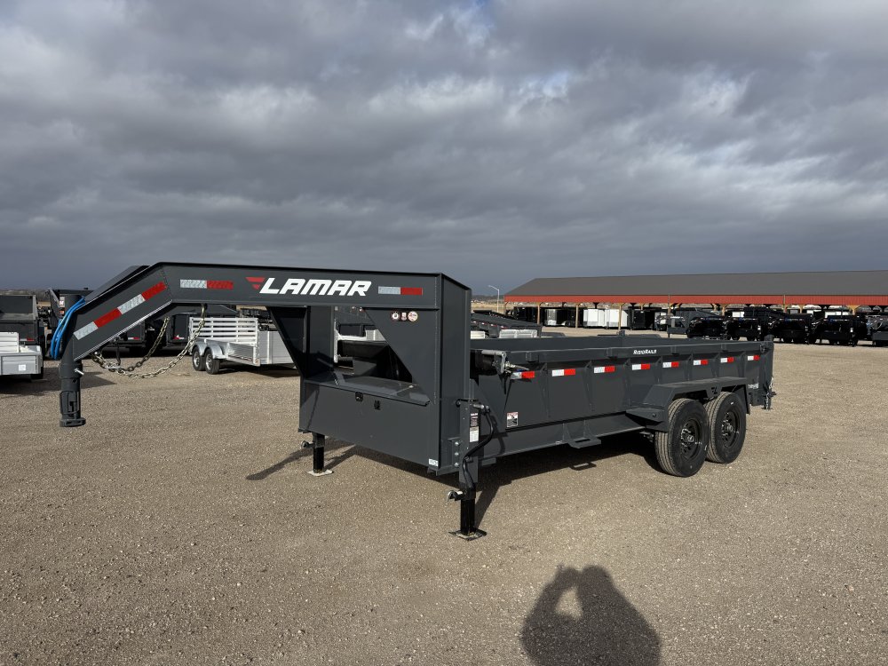 2026 LAMAR 83X16 14K GOOSENECK TELESCOPIC DUMP TRAILER