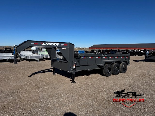 83"x16' Lamar Trailers Dump