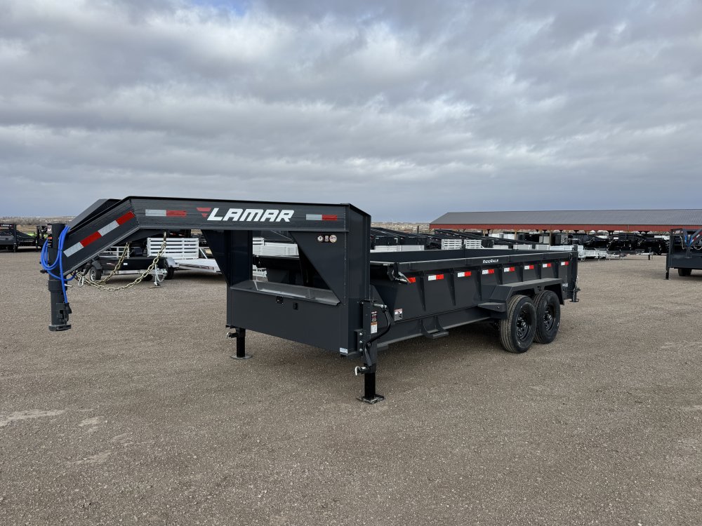 2026 LAMAR 83X16 14K GOOSENECK TELESCOPIC DUMP TRAILER