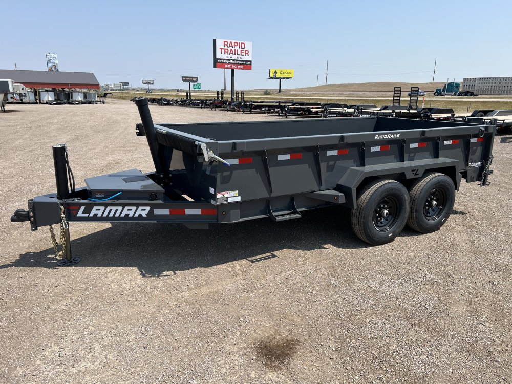 2027 LAMAR 83X14 14K TELESCOPIC DUMP TRAILER