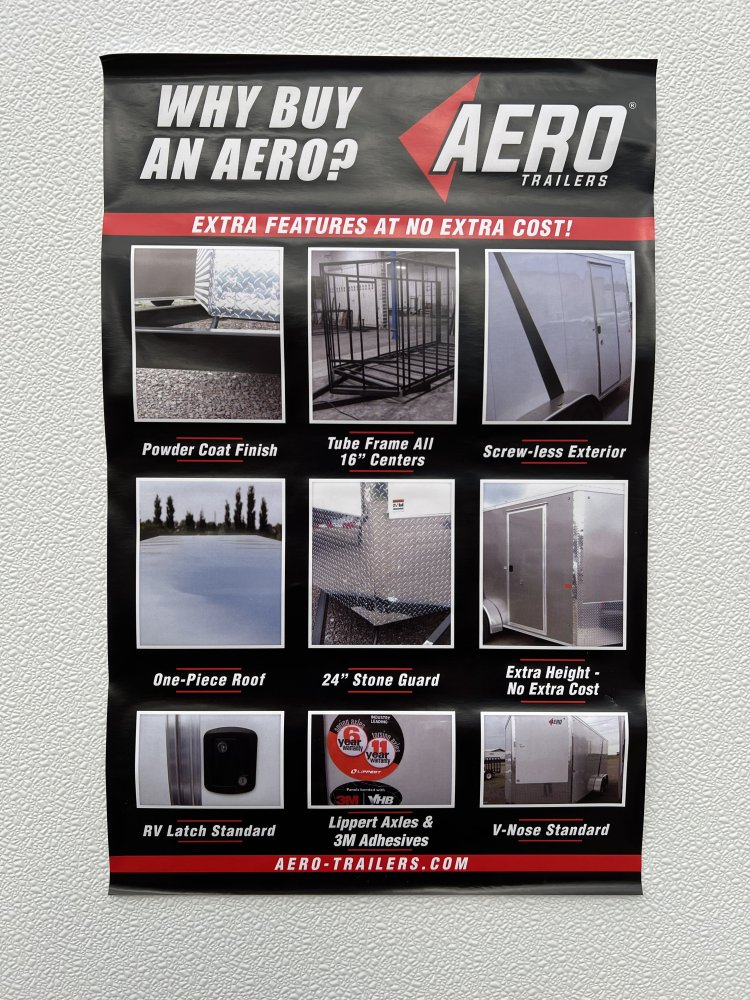 7'x16' AERO Enclosed Cargo