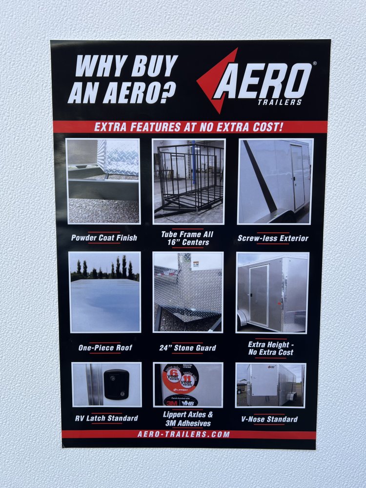 7'x14' AERO Enclosed Cargo