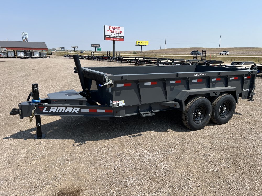 2027 LAMAR 83X14 14K TELESCOPIC DUMP TRAILER