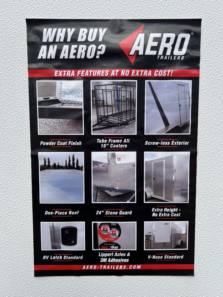 7'x16' AERO Enclosed Cargo