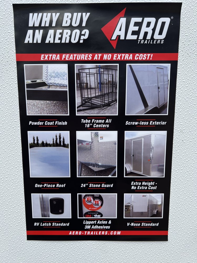 8.5'x16' AERO Enclosed Cargo