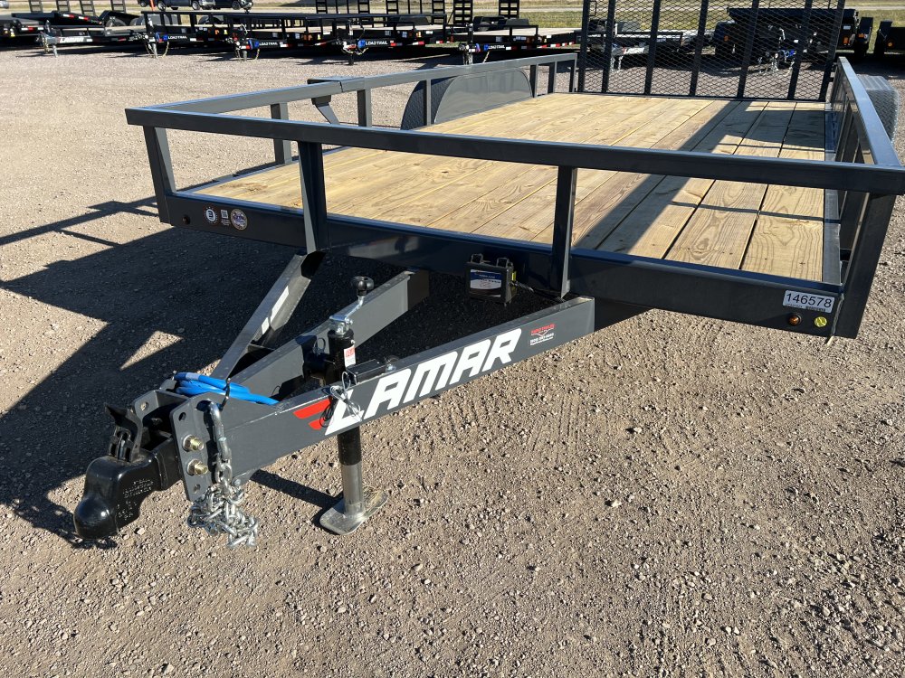 83"x16' Lamar Trailers Utility