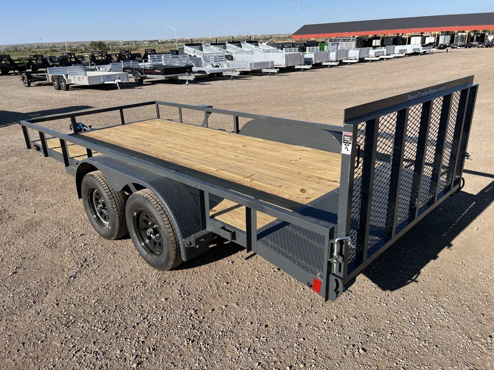 83"x16' Lamar Trailers Utility