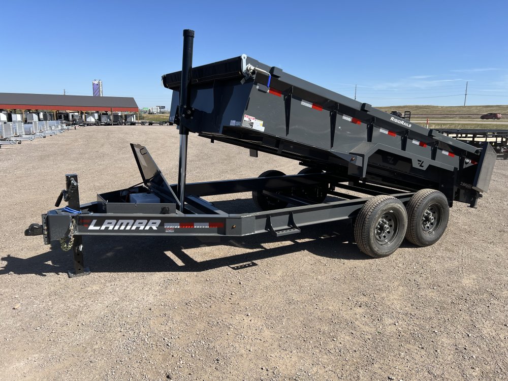 83"x14' Lamar Trailers Dump