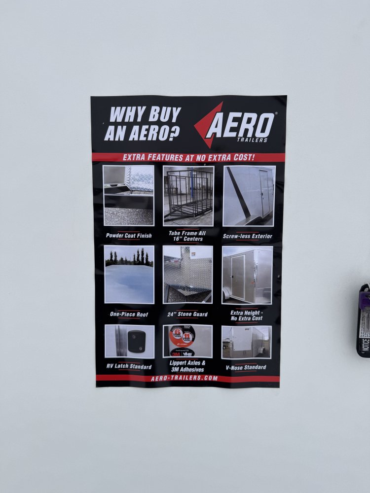 8.5'x36' AERO Enclosed Cargo