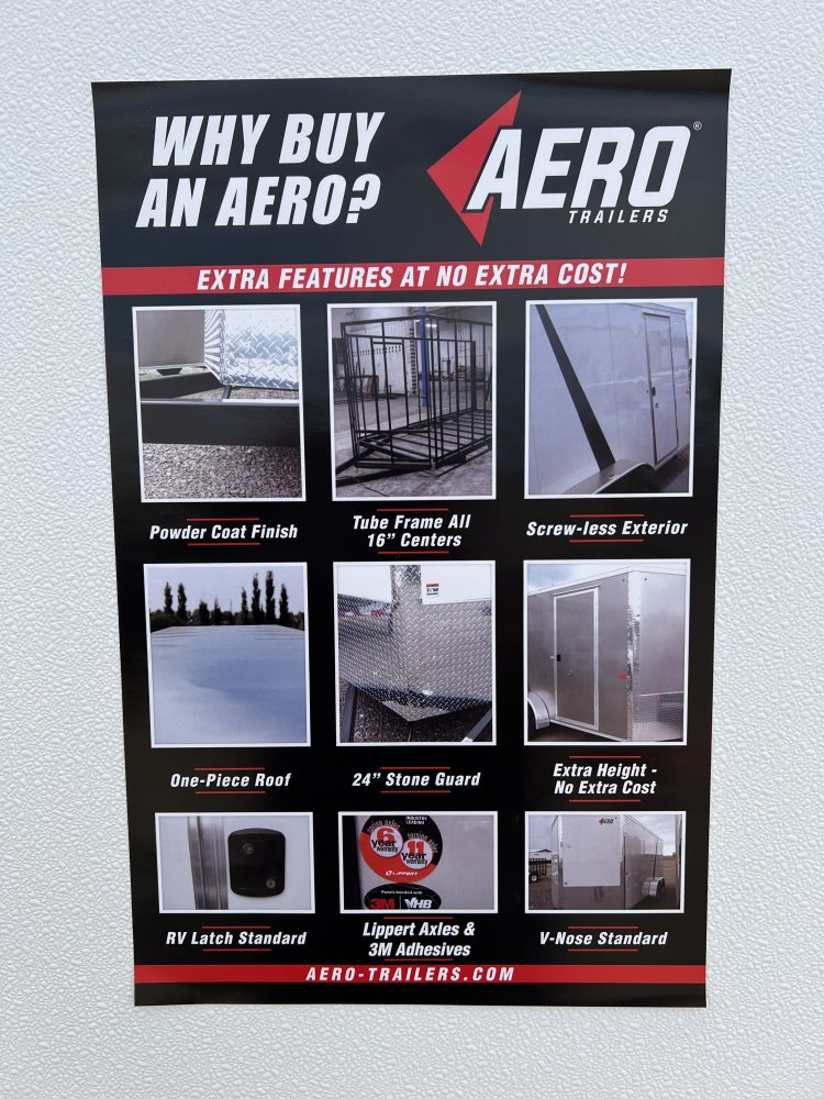 8' 6"x28' AERO Enclosed Cargo