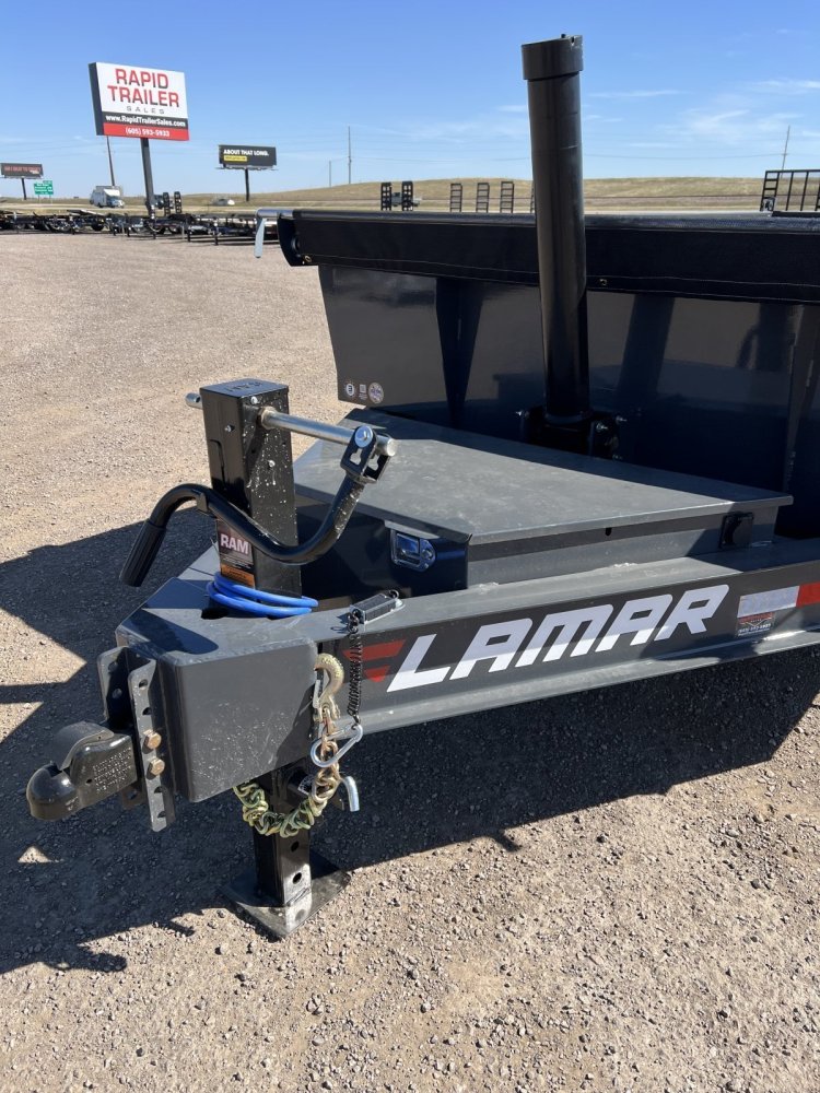 83"x14' Lamar Trailers Dump