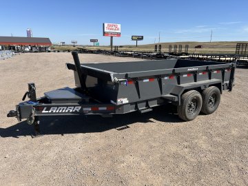 83"x14' Lamar Trailers Dump