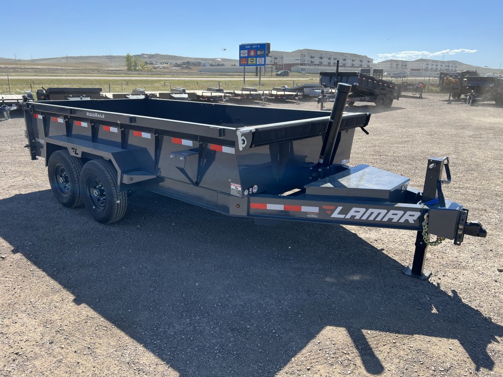 83"x14' Lamar Trailers Dump
