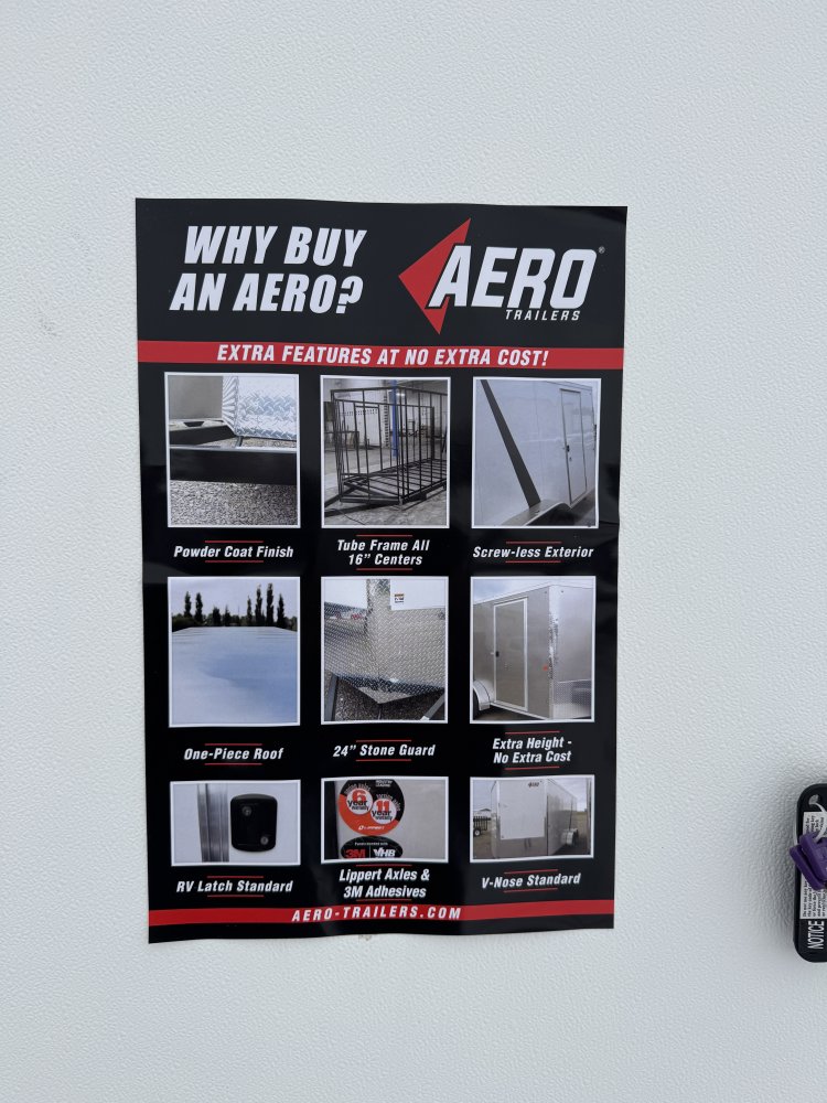 7'x16' AERO Enclosed Cargo