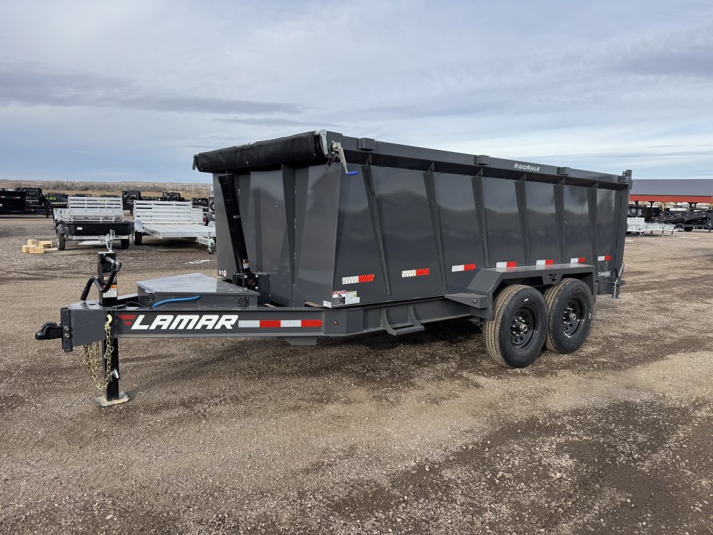 2026 LAMAR 83X14 14K TELESCOPIC DUMP TRAILER