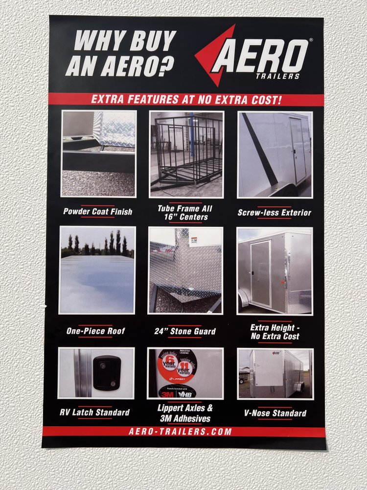 8.5'x28' AERO Enclosed Cargo