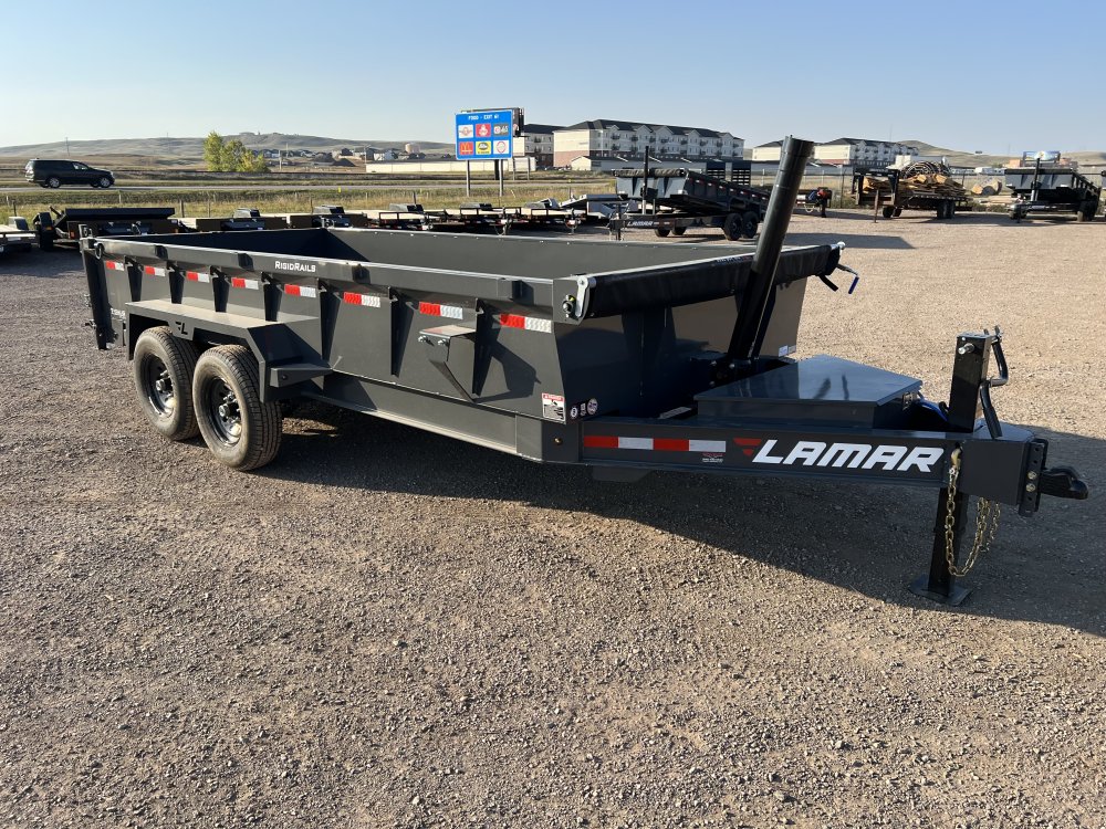 83"x16' Lamar Trailers Dump