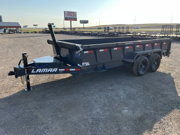 83"x16' Lamar Trailers Dump