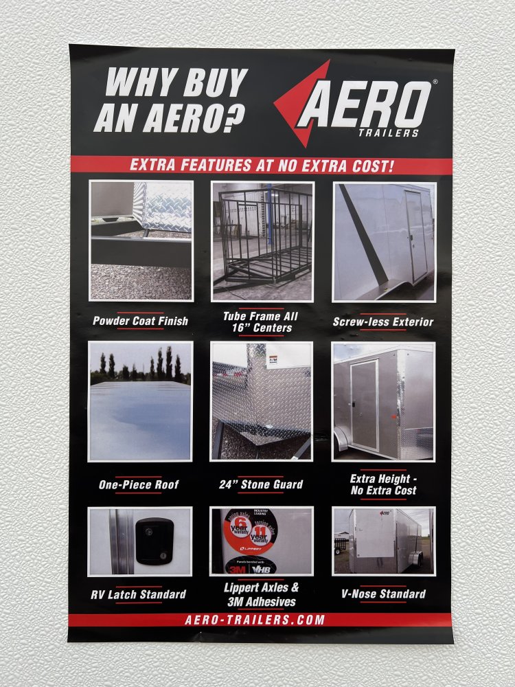 7'x12' AERO Enclosed Cargo