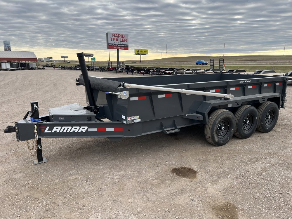 2027 LAMAR 83X16 21K TELESCOPIC DUMP TRAILER