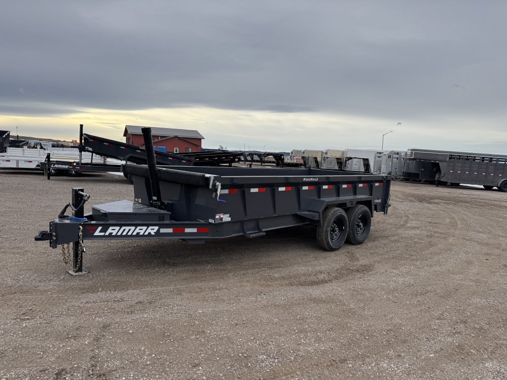 2026 LAMAR 83X16 14K TELESCOPIC DUMP TRAILER