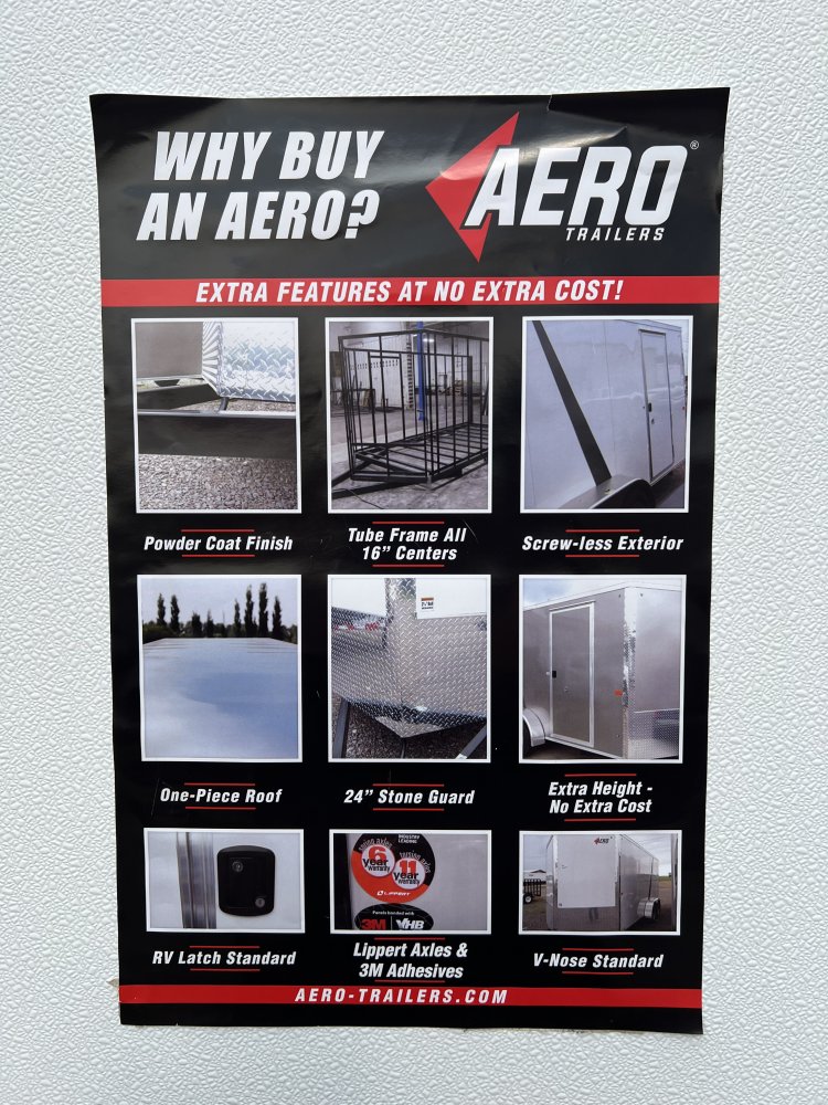 6'x10' AERO Enclosed Cargo