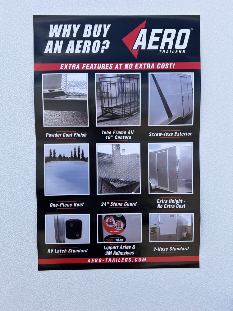 8.5'x36' AERO Enclosed Cargo