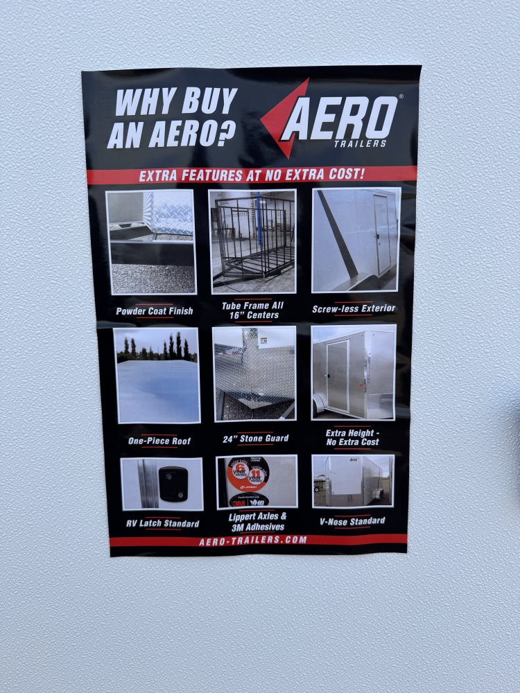 6'x12' AERO Enclosed Cargo