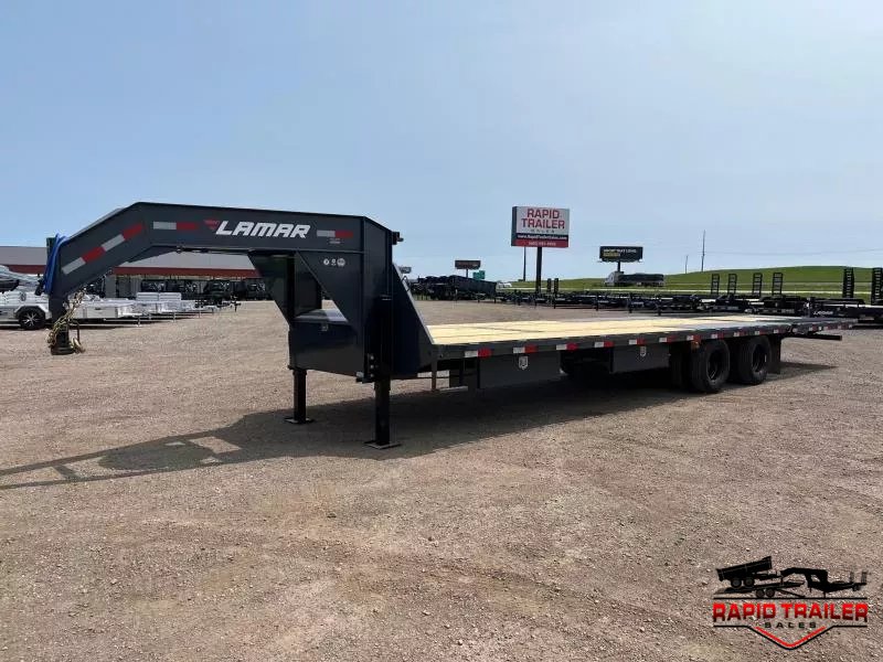 2025 LAMAR 102X32 26K GOOSENECK EQUIPMENT TRAILER